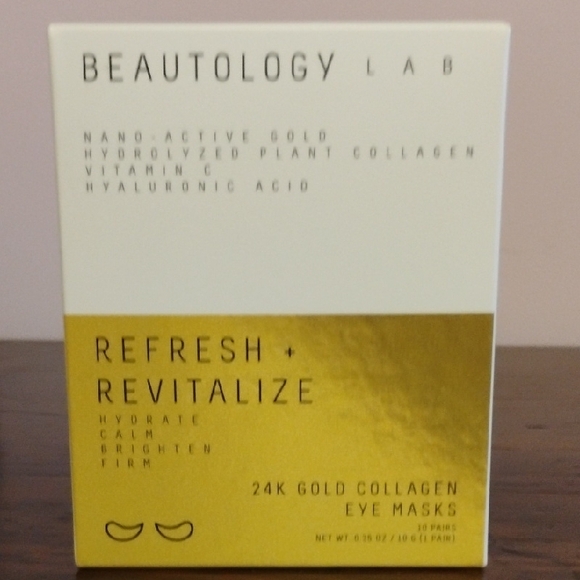 Beautology Lab 24K Gold Collagen Eye Masks NEW - Picture 1 of 8